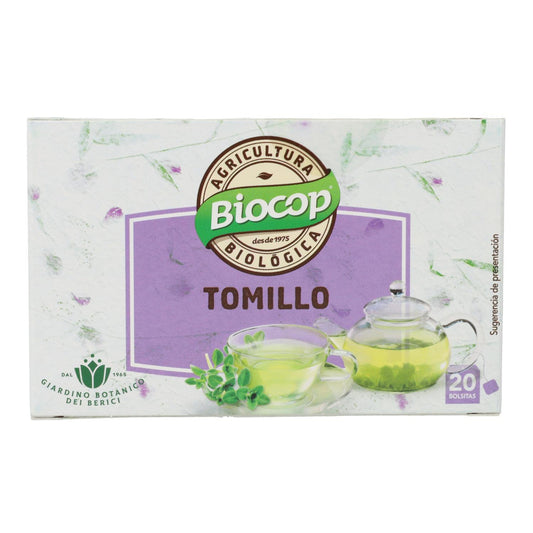 Chá de Tomilho Biocop Giardino, 20 saquetas