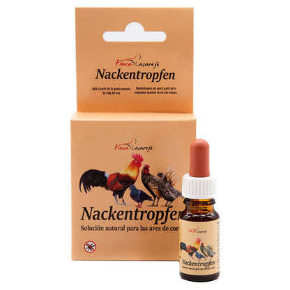 Nackentropfen - Repelente Natural Contra El Piojo Y Parásitos Externos De Gallinas Y Otros Animales_0