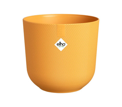 Elho Jazz Macetero Amarillo Ámbar 14cm