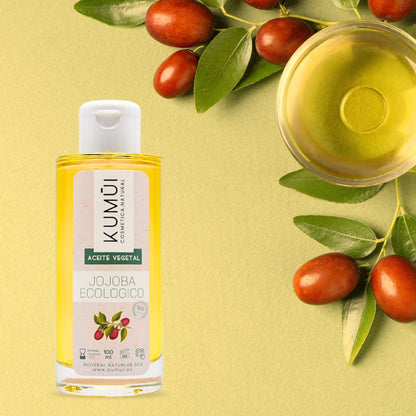 Aceite De Jojoba Bio 100% Puro Multiusos Para Cara, Cuerpo Y Cabello KUMUI 100ml_2