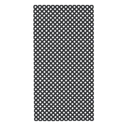 Celosía Pvc 18mm Antracita - Decoración Y Separación De Espacios - 1x2 M - Color_0