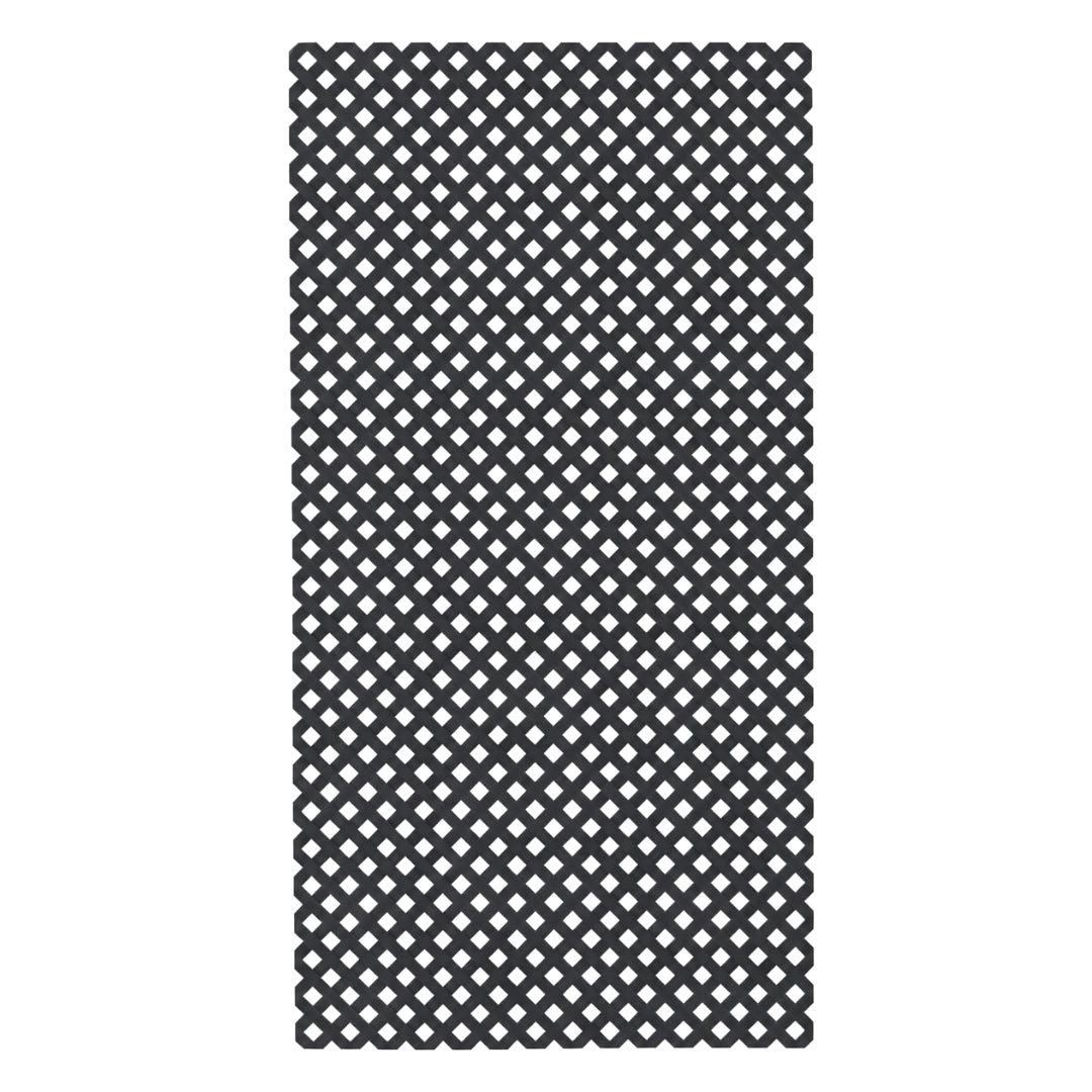 Celosía Pvc 18mm Antracita - Decoración Y Separación De Espacios - 0,6x1,2 M - Color_0