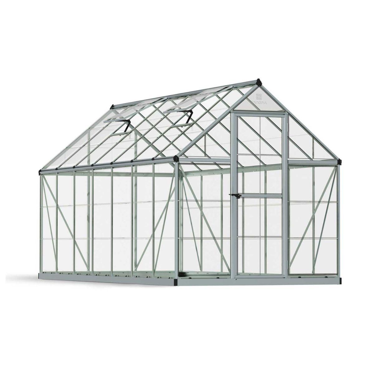 Estufa Harmony 426x185x208 cm prateada 