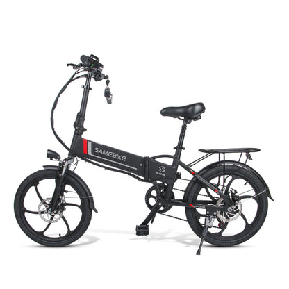 Bicicleta Eléctrica Plegable Samebike 20lvxd30 350w-48v-10,4ah (499wh) - Rueda 20 Color Negro_1