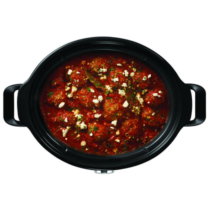 Crockpot olla de cocción lenta digital Timeselect 5,6L CSC066X (Reacondicionado)