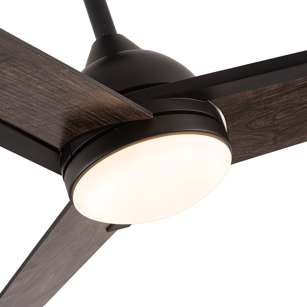 Ventilador 22w Dc Argestes Negro 3 Aspas Gris 6velocidades 3colores 2180lm 132d C/remoto, Memoria Y Temporizador_3