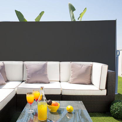 Separador De Ambiente Extensible Para Terrazas Y Jardines 1,6x3 M / Multicolor_0