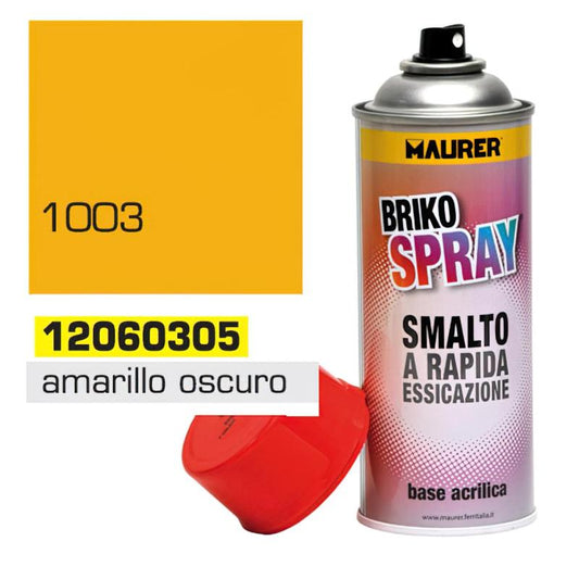 Spray Pintura Amarillo Oscuro Señal 400 Ml._0