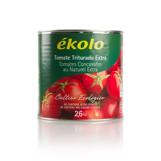 Tomates triturados biológicos Ekolo 2,6 kg