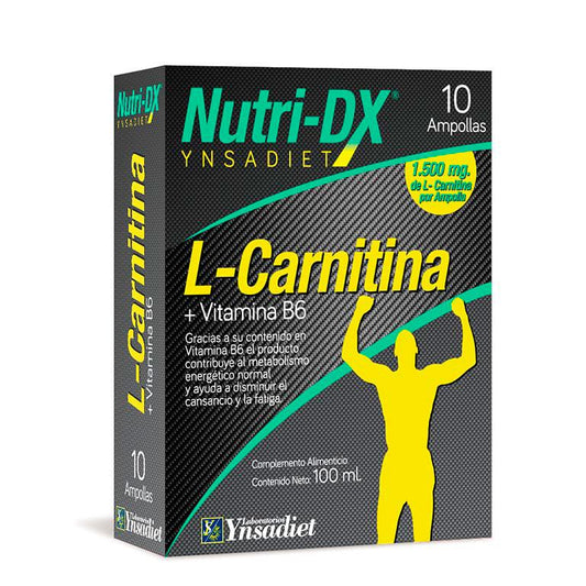 L Carnitina Nutri Dx 10 Ampolas Ynsadiet