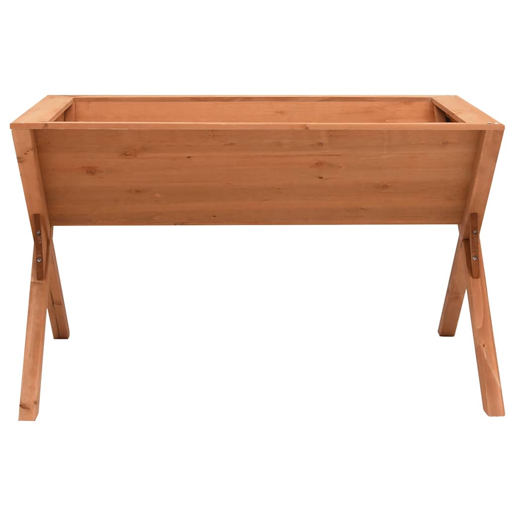 Jardinera De Madera De Abeto 90x55x56 Cm_0