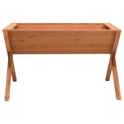 Jardinera De Madera De Abeto 90x55x56 Cm_0