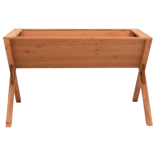 Jardinera De Madera De Abeto 90x55x56 Cm_0
