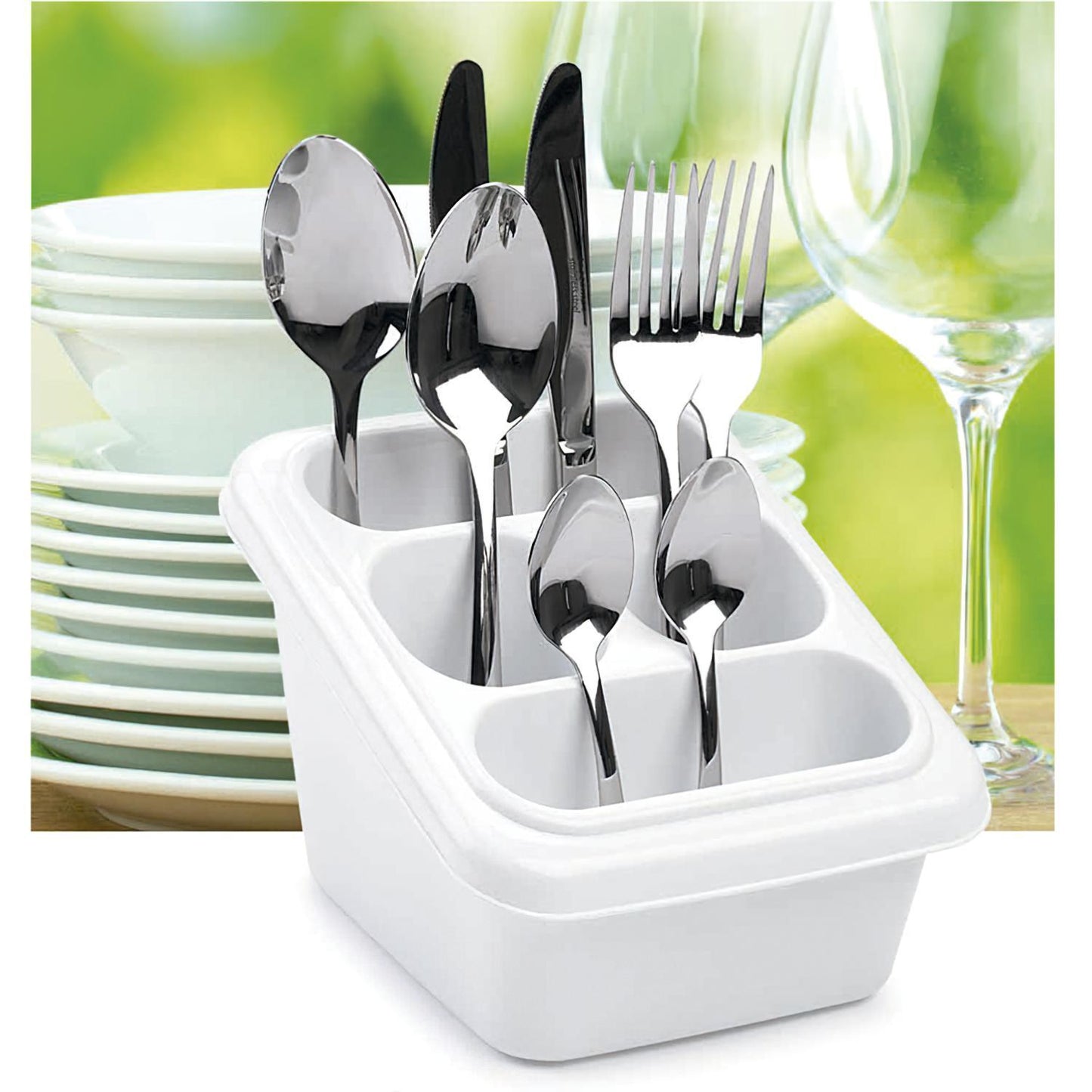 Escurrecubiertos Plástico Con Bandeja Antigoteo._2