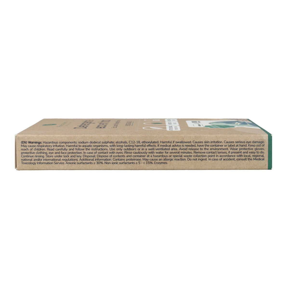 Embalagem de 2 Eco-Strips para detergente e amaciador Planeta Huerto 40 lavagens