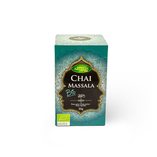 Infusão de Chá Masala Artemis Bio Chai 20 Saquetas