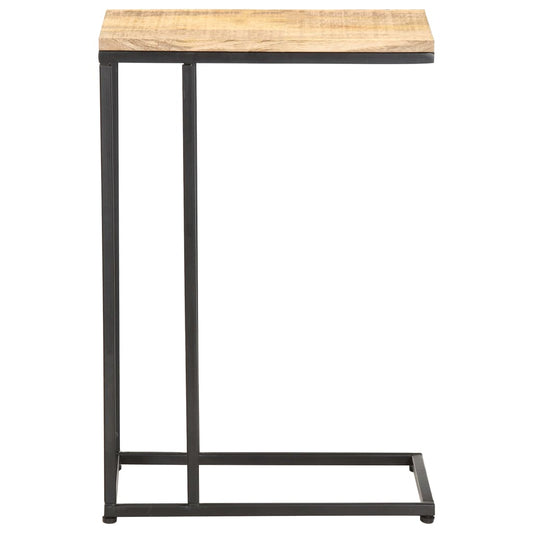 Mesa Auxiliar De Madera Maciza De Mango 35x45x65 Cm_0