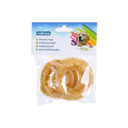 Anel em pele de bezerro prensada Snack Natural Nobleza 20 unidades