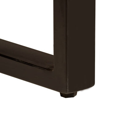 Mesa De Comedor De Madera Maciza Reciclada 220x100x75 Cm_2