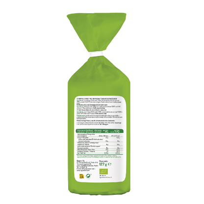 Bolinhos de arroz e milho com maçã e canela El Granero, 127g