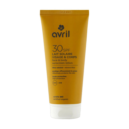 Crema Solar SPF 30 Cara & Cuerpo Avril 100 ml