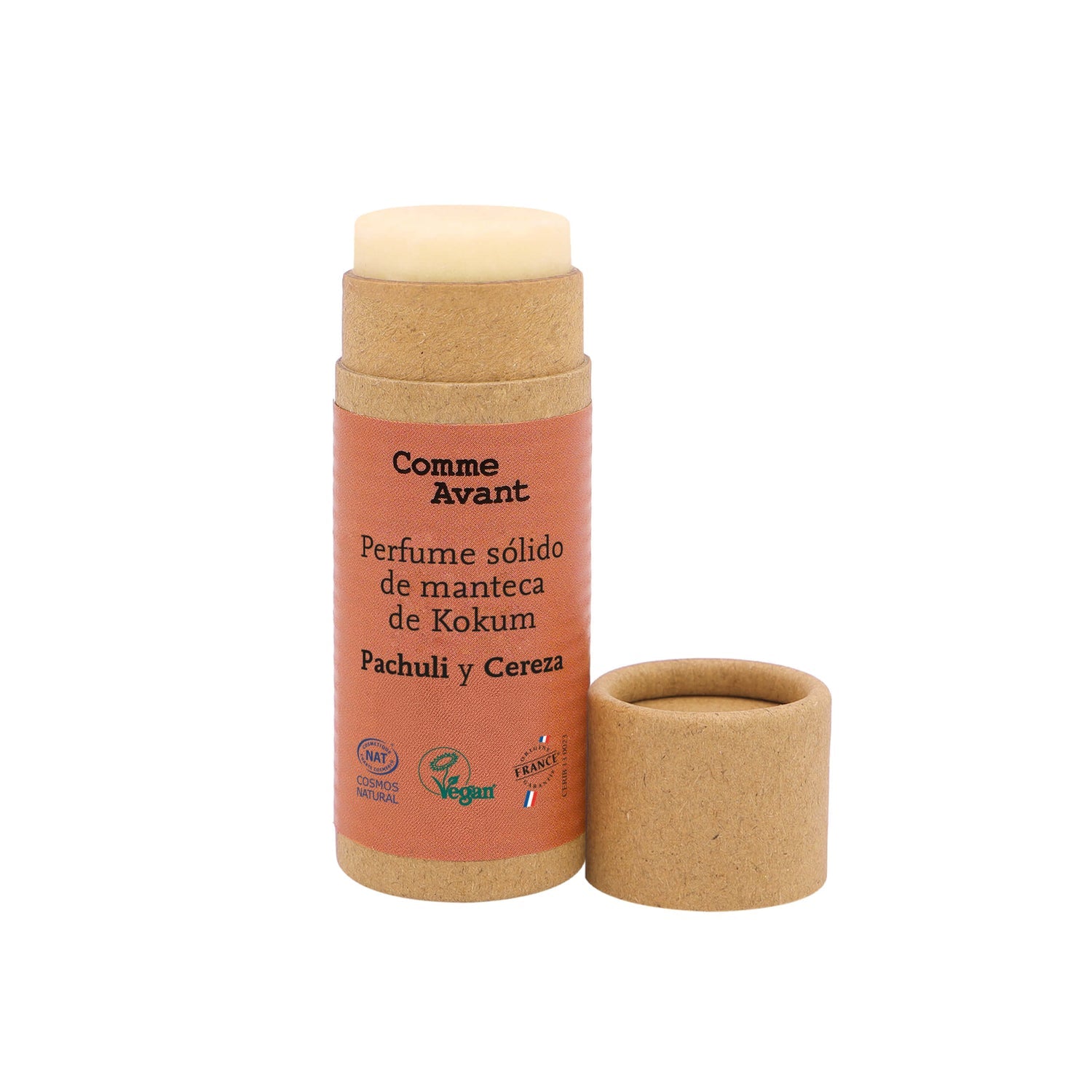 Perfume Sólido Dulce Y Afrutado Con Manteca De Kokum - Pachulí Y Cereza_0