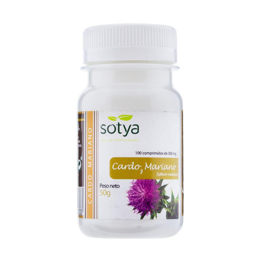 Milk Thistle 500mg Sotya 100 comprimidos
