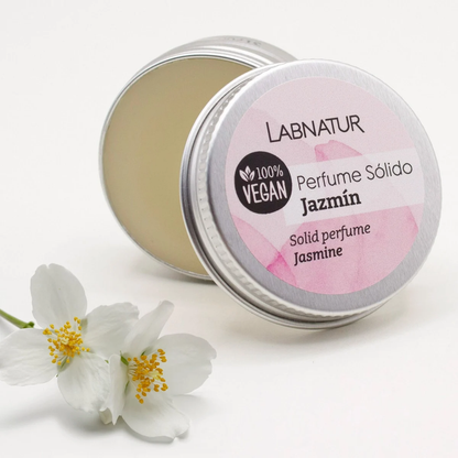 Perfume Sólido de Jazmín Labnatur 15 ml | Aroma Floral, Fresco y Delicado | Natural y Vegano_1