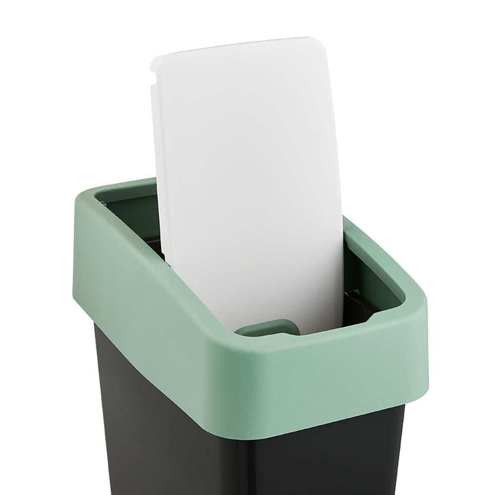 Papelera 29,5 X 18 X 36,5, Verde Nórdico_3