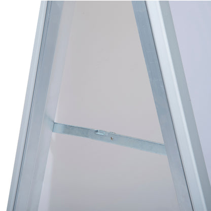 Homcom Panel Publicitario Din A1 Plegable Doble Cara De Aluminio 64x88 Cm_4