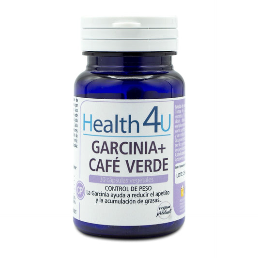 H4U Garcinia + Café Verde 30 Cápsulas Vegetais de 820 mg