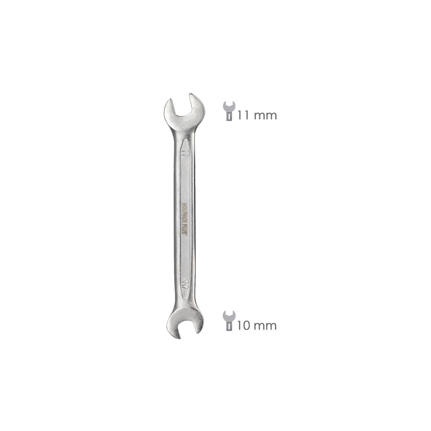 Llave Fija Plus Acero Cromo Vanadio 10x11 Din 3110. Llave Fija, Llave Fija Doble_1