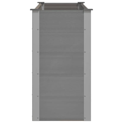 Arriate De Wpc Gris 150x50x91 Cm_3