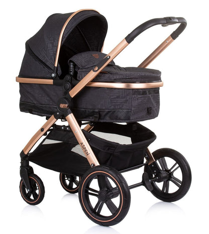 Carrito De Bebé Dúo Convertible Aspen Hasta 22 Kg Ebony_1