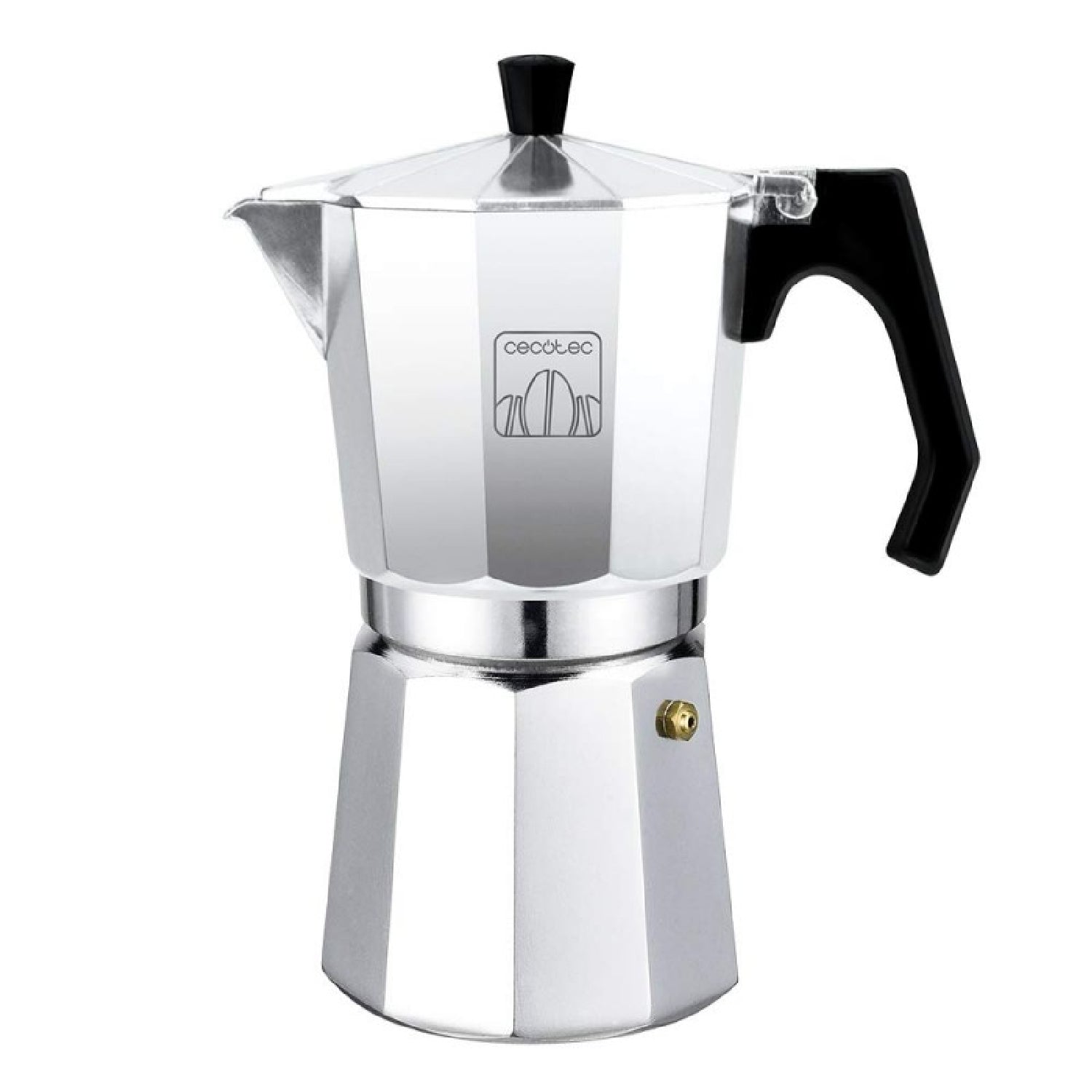 Cecotec Cafetera Italiana De Aluminio Cumbia Mokclassic 1200 Shiny_0