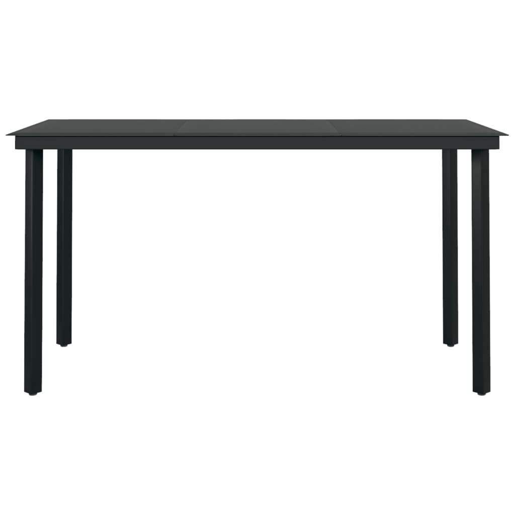 Vidaxl Set Comedor De Jardín 7 Pzas Y Cojines Ratán Sintético Y Vidrio_5