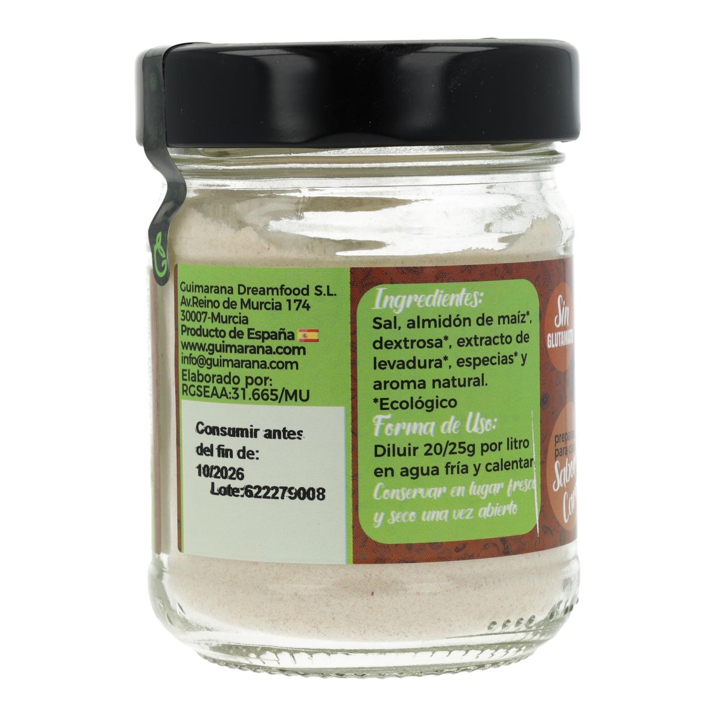 Caldo vegan sabor carne ECO Guimarana 125 g