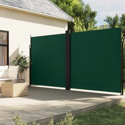 Vidaxl Toldo Lateral Retráctil Verde Oscuro 220x600 Cm_1