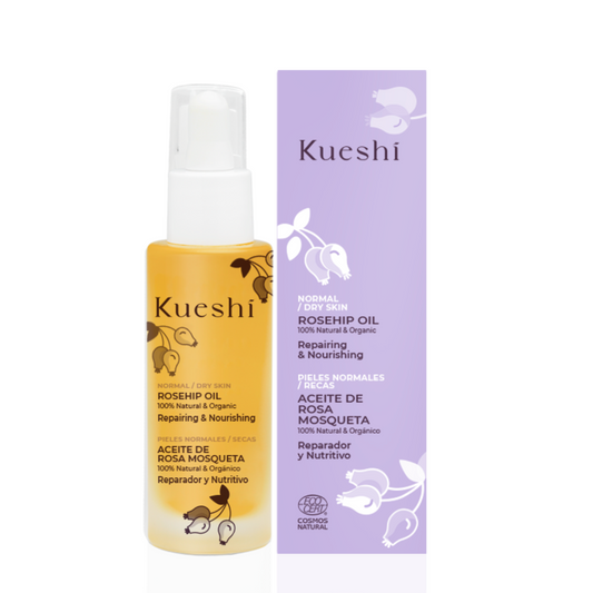 Óleo de rosa mosqueta 100% natural e biológico Kueshi 30 ml