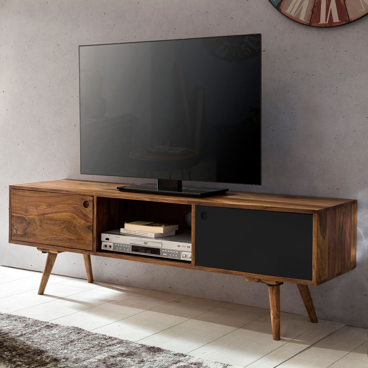 Mueble De Tv Elegante Y Minimalista Modelo Wl1.973_1