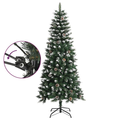 Vidaxl Árbol De Navidad Artificial Con Soporte Pvc Verde 150 Cm_1