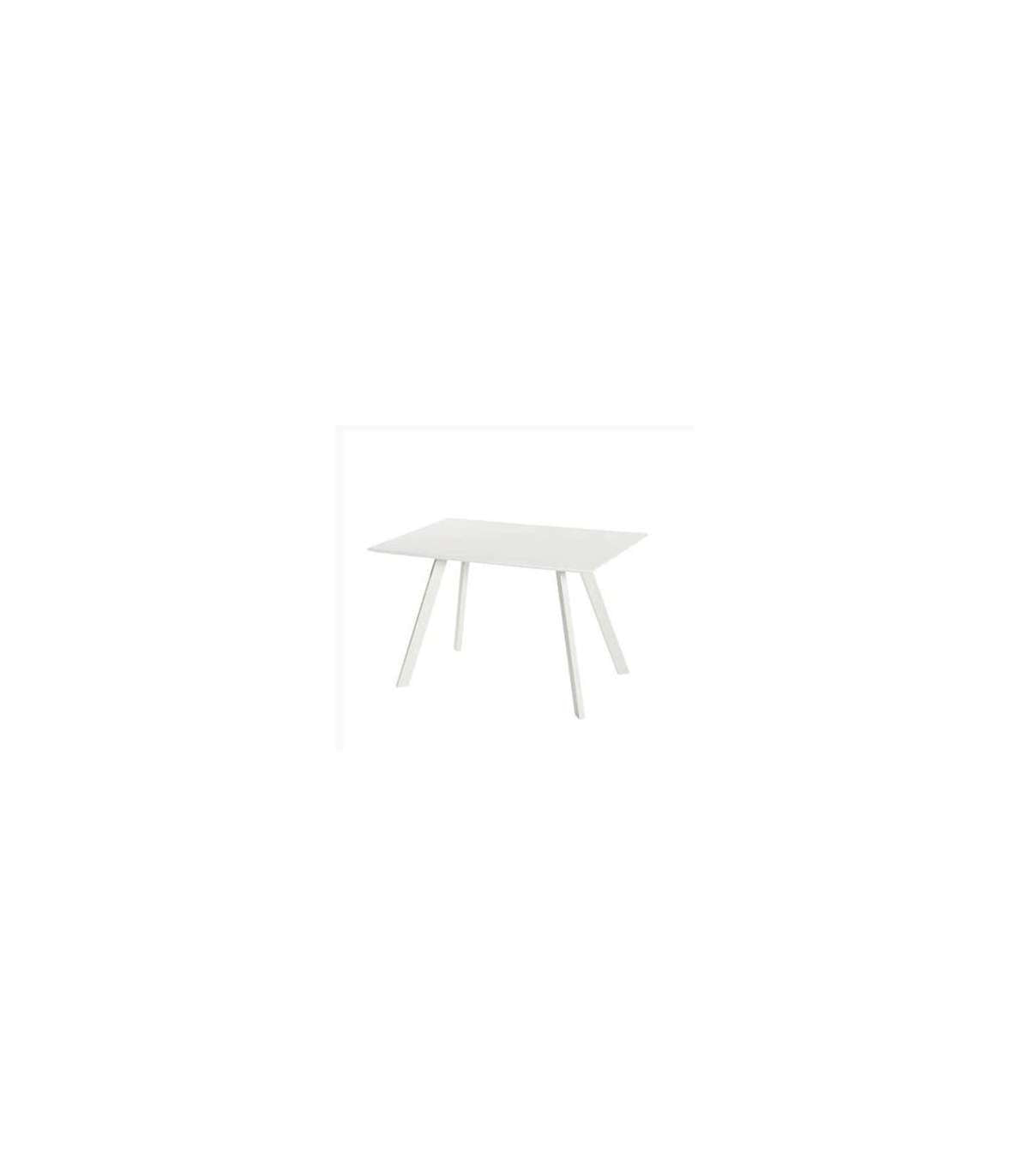Mesa De Comedor Quatro En Acabado Lacado Blanco 76 Cm(alto)120 Cm(ancho)80 Cm(largo)_2