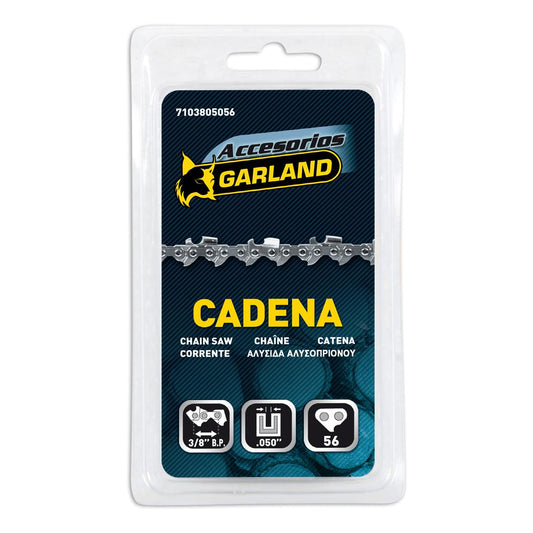 Corrente de motosserra 56 elos 3/8 BP 0,050 Garland