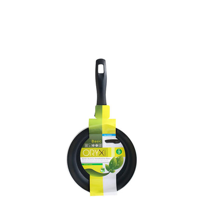 Oryx Sartén Aluminio Antiadherente Basic, Alta Resistencia, Apta Inducción, Libre Pfoa, Diámetro 18 Cm, Espesor 3 Mm.