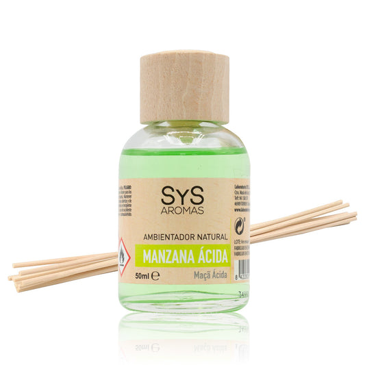 Ambientador Mikado Manzana Ácida 50 Ml | Aroma Fresco Y Frutal | Difusor Varillas | Ambiente Energizante_0
