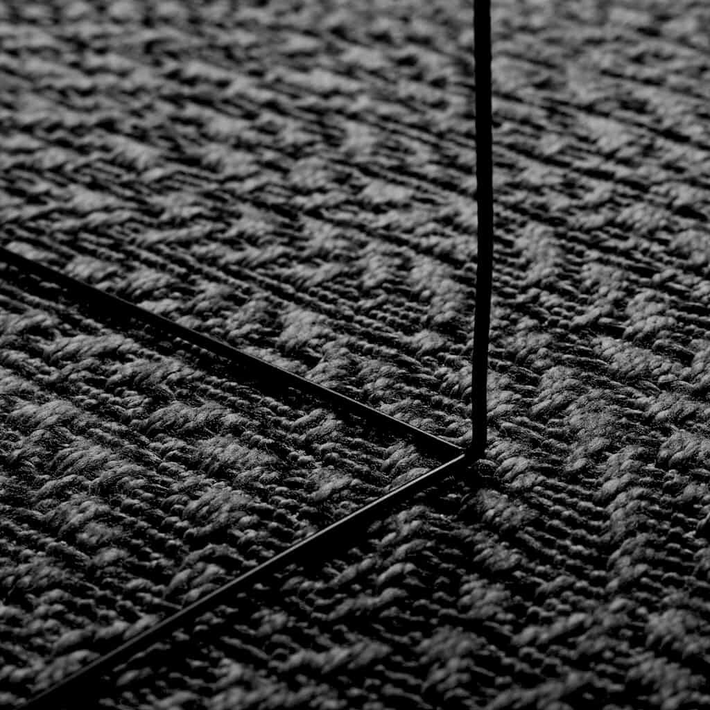 Vidaxl Alfombra Zizur Apariencia Yute Interior Exterior Antracita_3