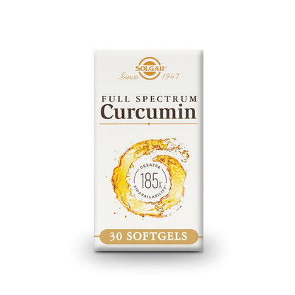Curcumina de espectro completo, 30 esferas de 185 mg