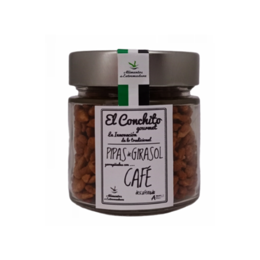 Pipas Garrapiñadas Con Café Descafeinado Tarro De Cristal 100 G_0