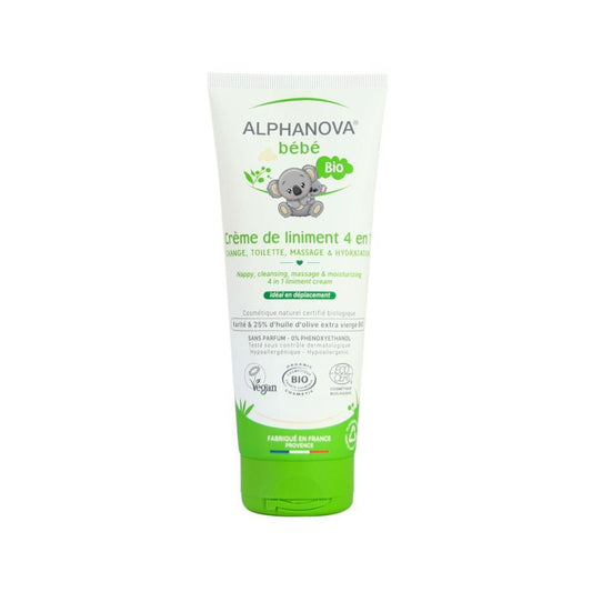 Creme Linimento Biológico BIO 4 em 1 Alphanova Baby 200ml