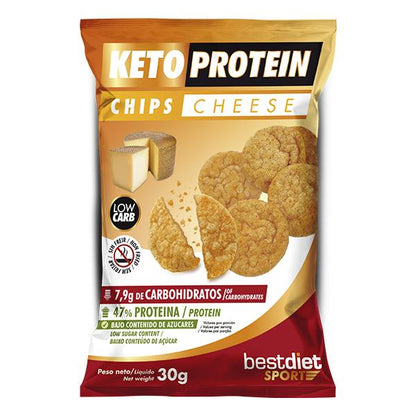 Chips de Queijo com Proteína Keto 30g